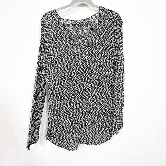 Eileen Fisher Sweater Open Knit Womens Space Dyed Pullover Ladies Small - Picture 3 of 7